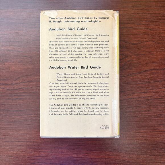 Audubon Western Bird Guide Pough 1957 Vintage Hardcover First Ed w/ CA Pamphlets - Picture 3 of 10